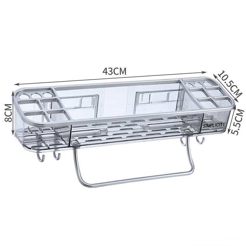 Bathroom Corner Storage Rack