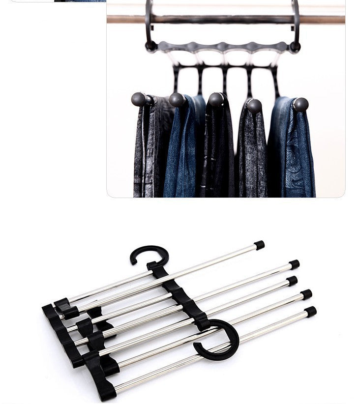 Space-Saving Wardrobe Hanger