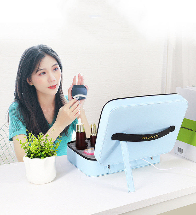 LED Ring Light Makeup Bag