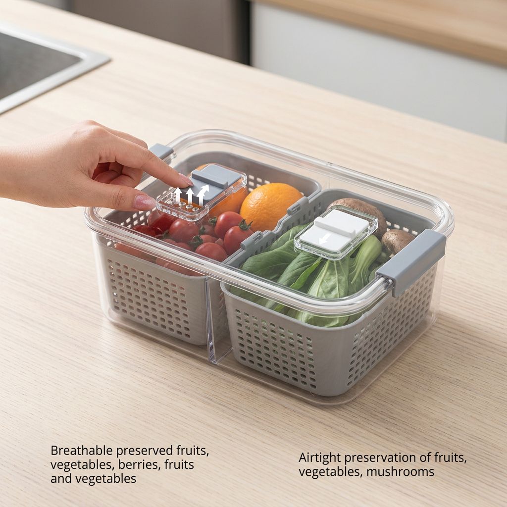 Drain Basket Storage Box