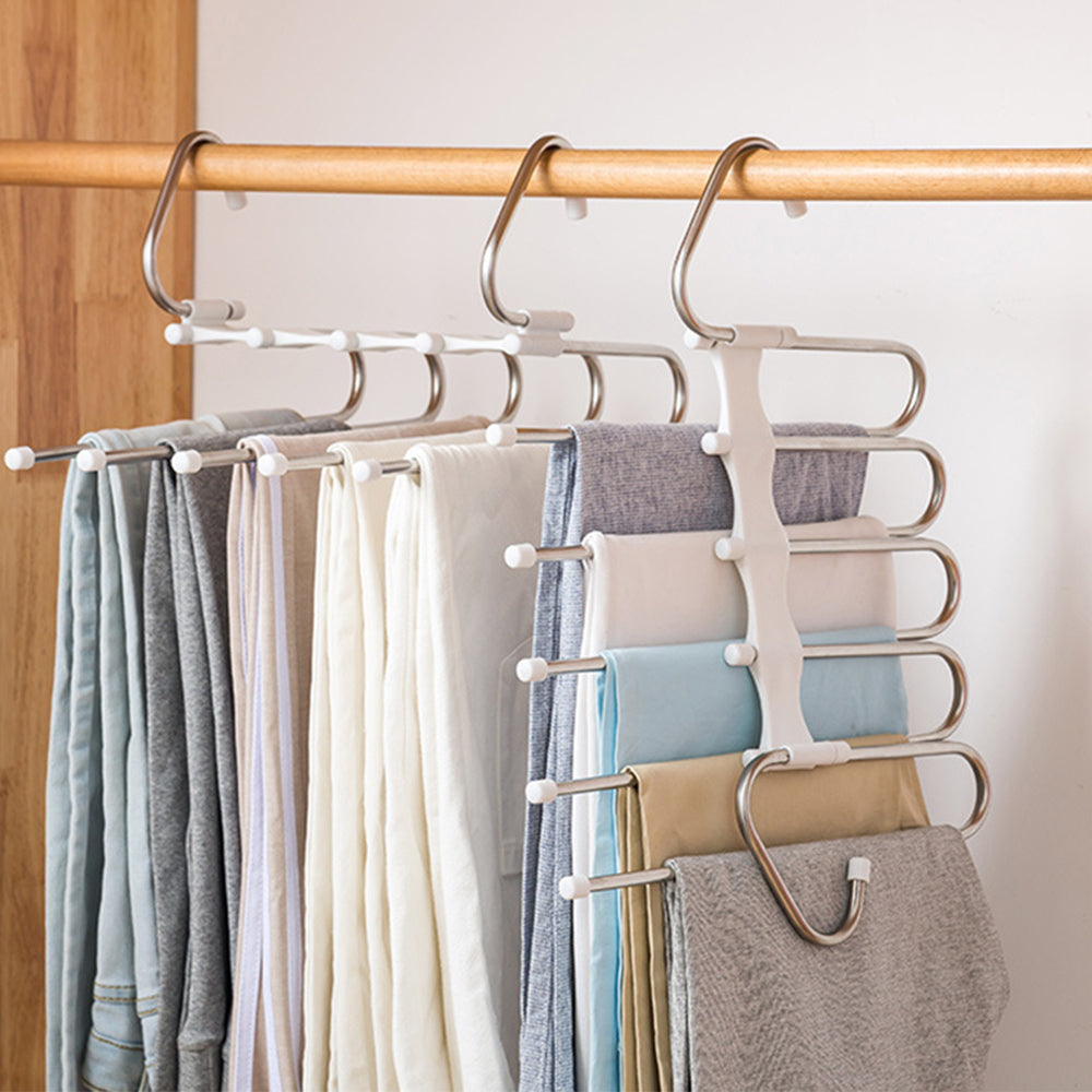 Space-Saving Wardrobe Hanger